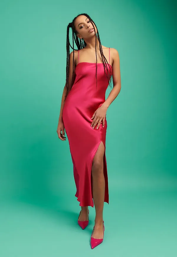 Nova satin dress