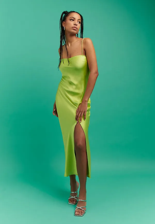 Nova satin dress