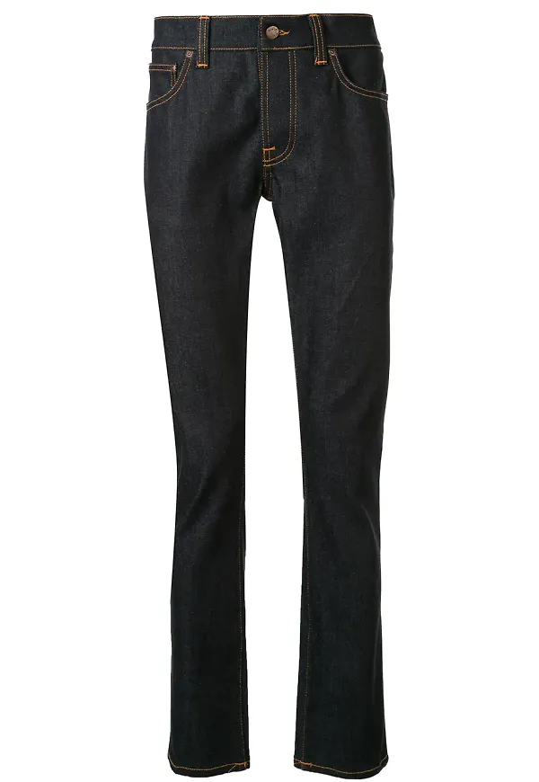 Nudie Jeans Grim Tim smala jeans - Blå