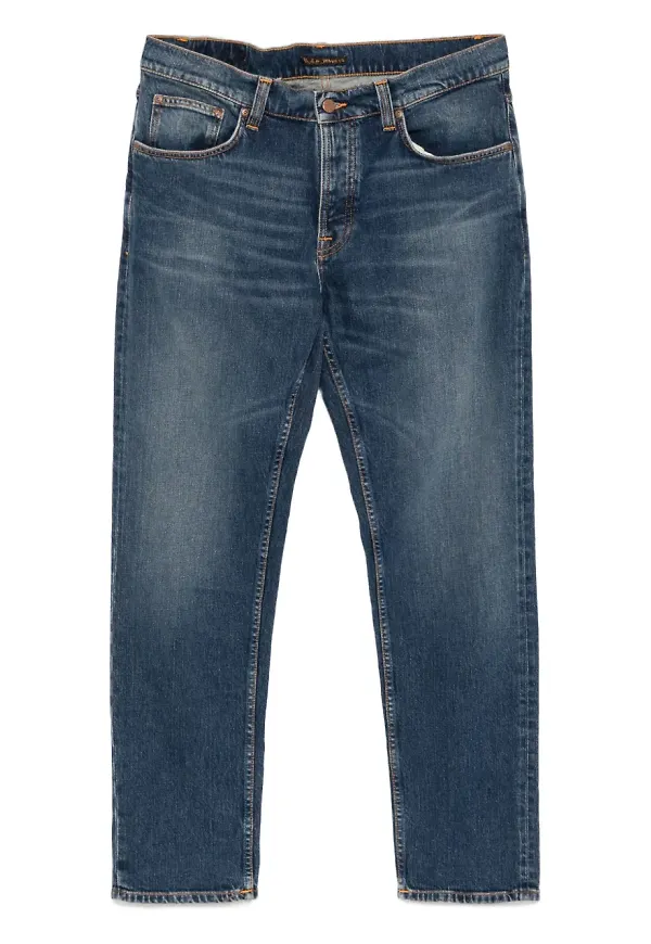 Nudie Jeans Solid Ollie jeans - Blå