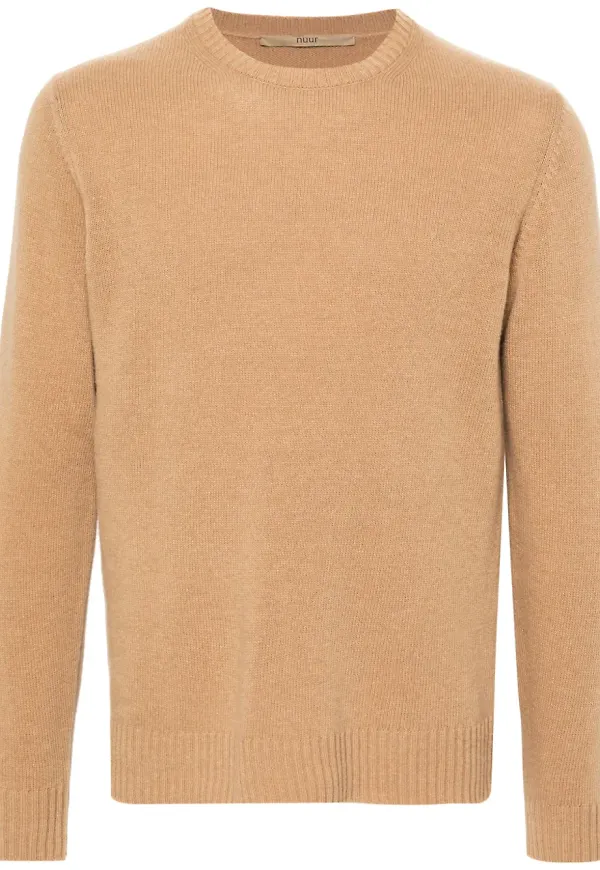 Nuur tröja med rundad hals - Neutral