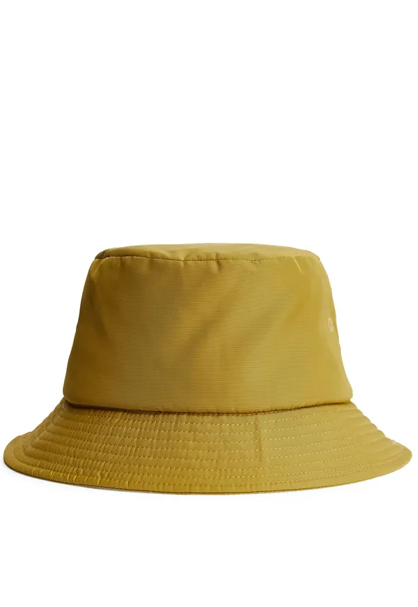 Nylon Bucket Hat - Yellow