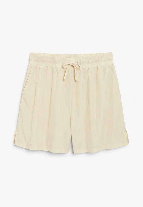 Nylon shorts - Beige