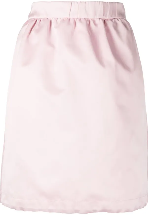 Nº21 kjol med hög midja - Rosa