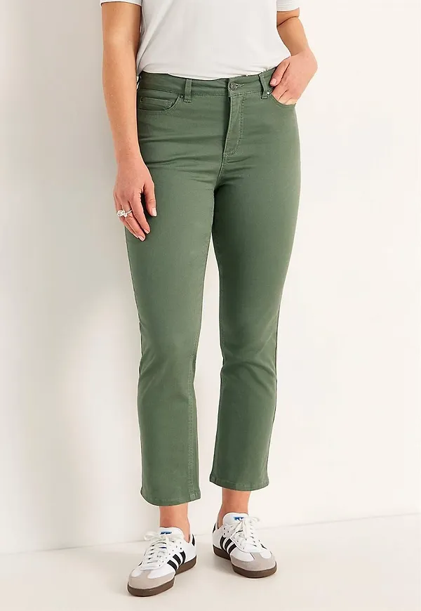 Något smalare ankeljeans