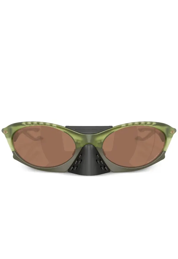 Oakley solglasögon med ovala bågar - Grön