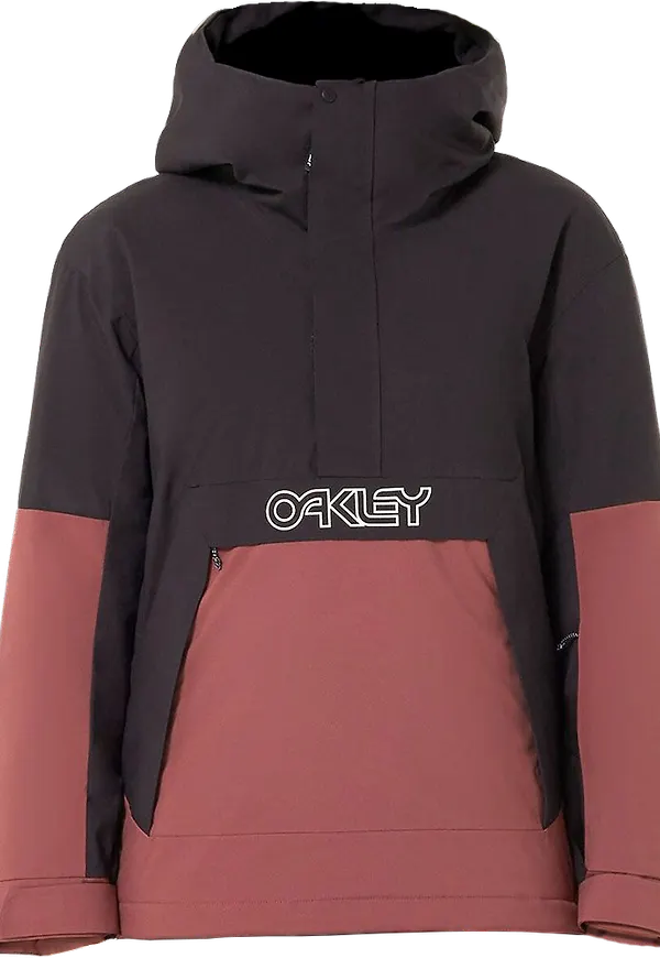 Oakley Women's Tnp Tbt Insulated Anorak Blackout/grenache
