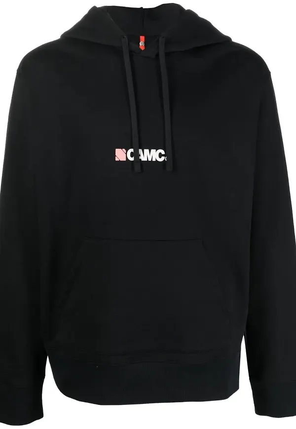 OAMC hoodie med logotyp - Svart
