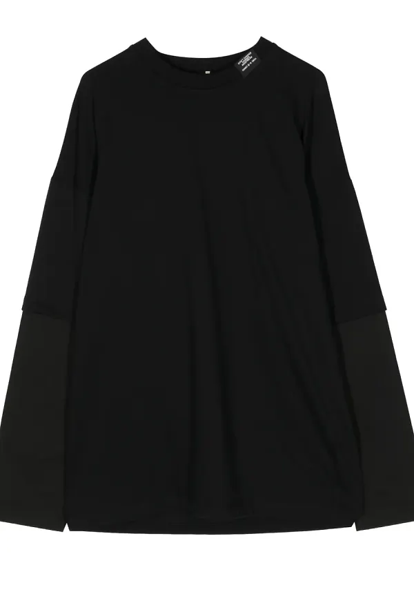 OAMC sweatshirt med lagerdesign - Svart