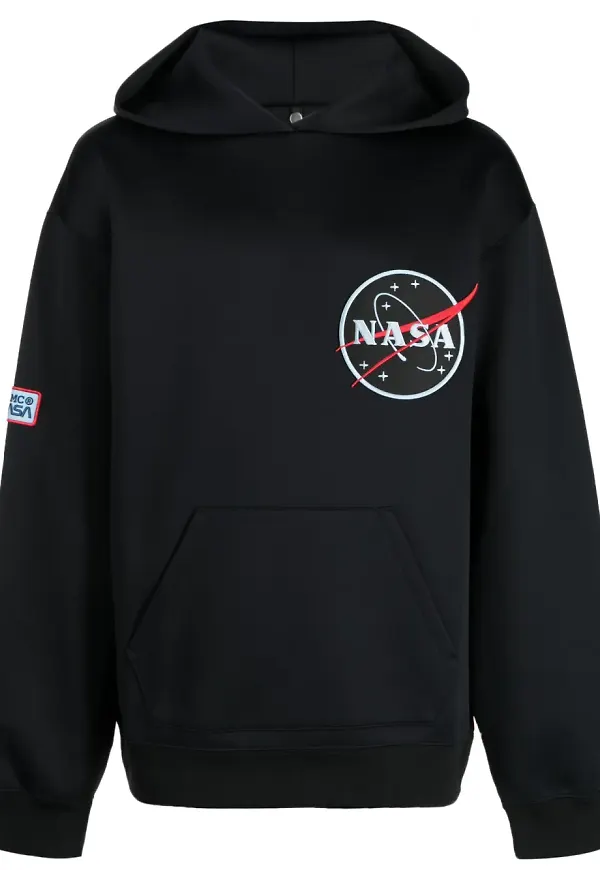 OAMC x Nasa långärmad hoodie - Svart