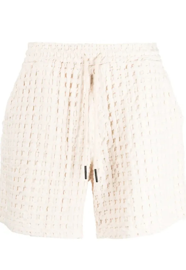 OAS Company stickade shorts - Neutral