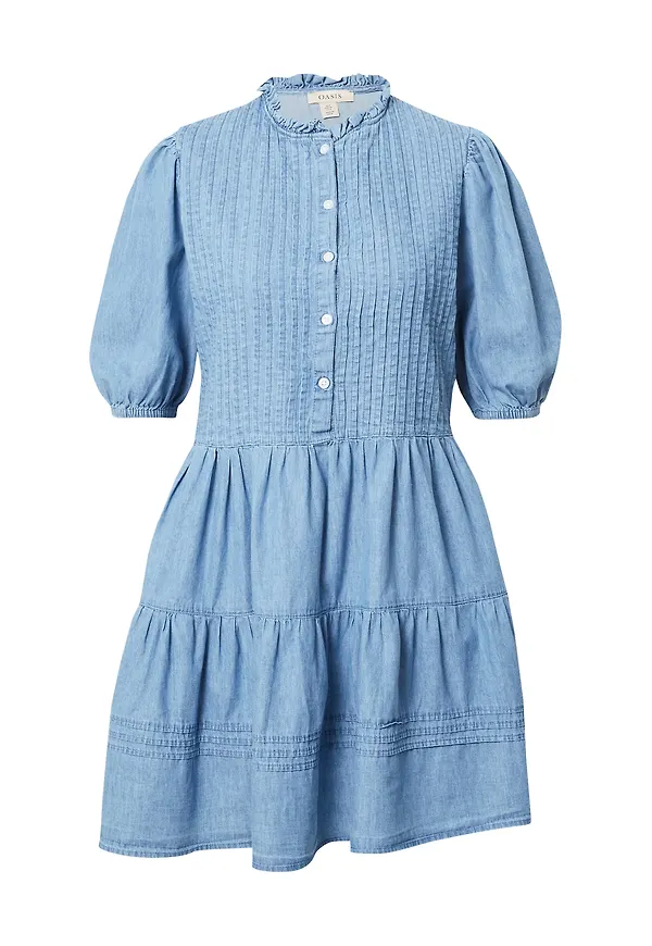 Oasis Klänning blå denim