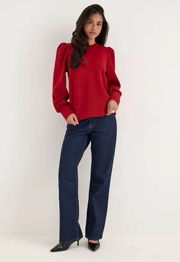 Objandrea Re L/S O-NECK TOP