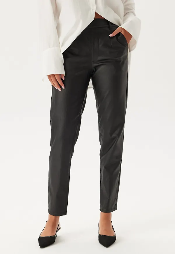 Objbelle Lisa Coated Pant Noos