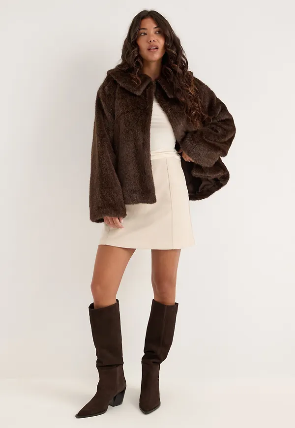 Objcarla Collar Short Jacket