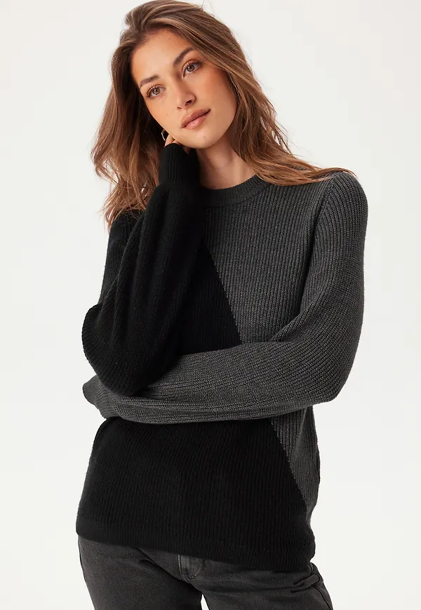 Objditte Re L/S KNIT PULLOVER