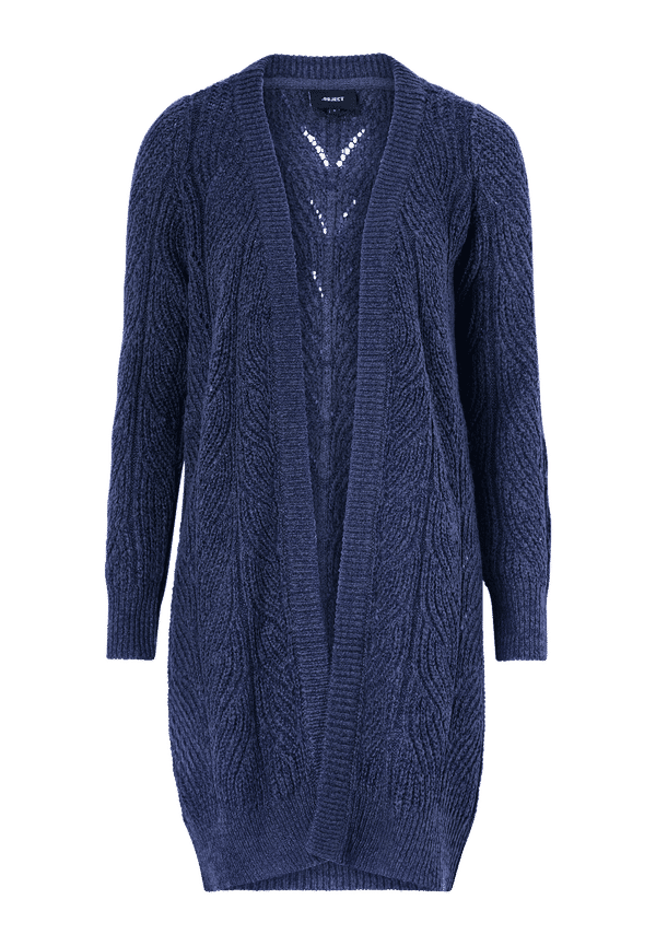 Object - Cardigan objNova Stella L/S Knt - Blå