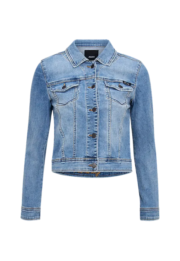 Object - Jeansjacka objWin New Denim Jacket - Blå
