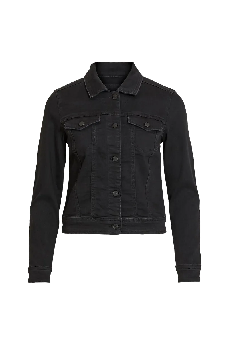Object - Jeansjacka objWin New Denim Jacket - Svart