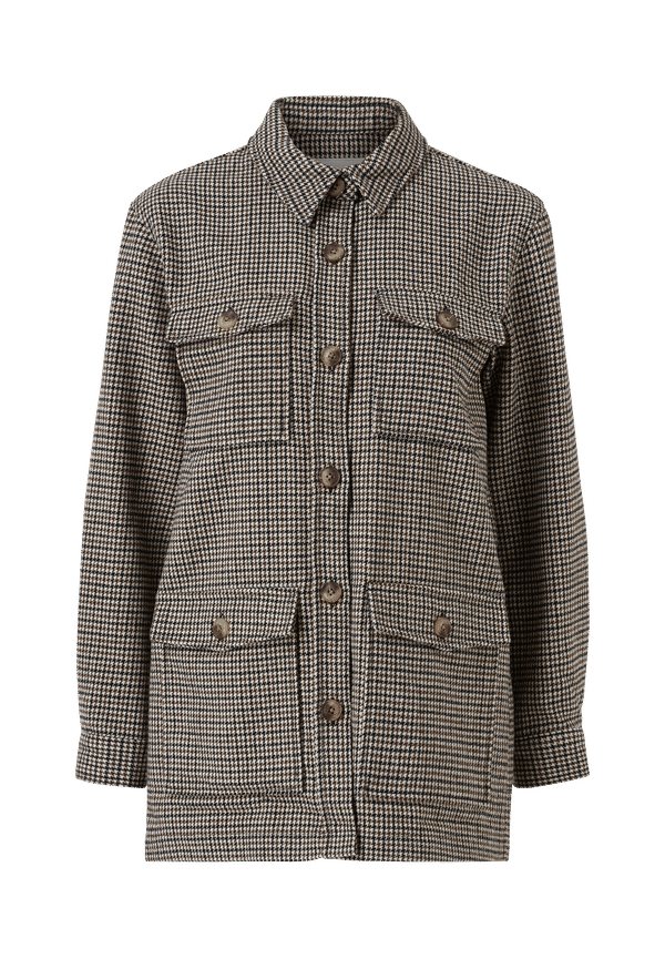 Object - Skjortjacka objLali L/S Jacket A WI20 - Svart - 38