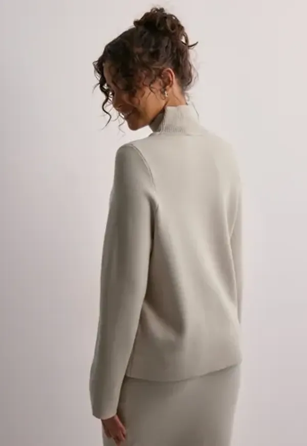 OBJECT - Beige - Objreynard Square Sleeve Pullover N