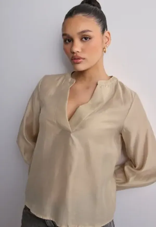 OBJECT - Beige - Objsirfu L/S Top 131