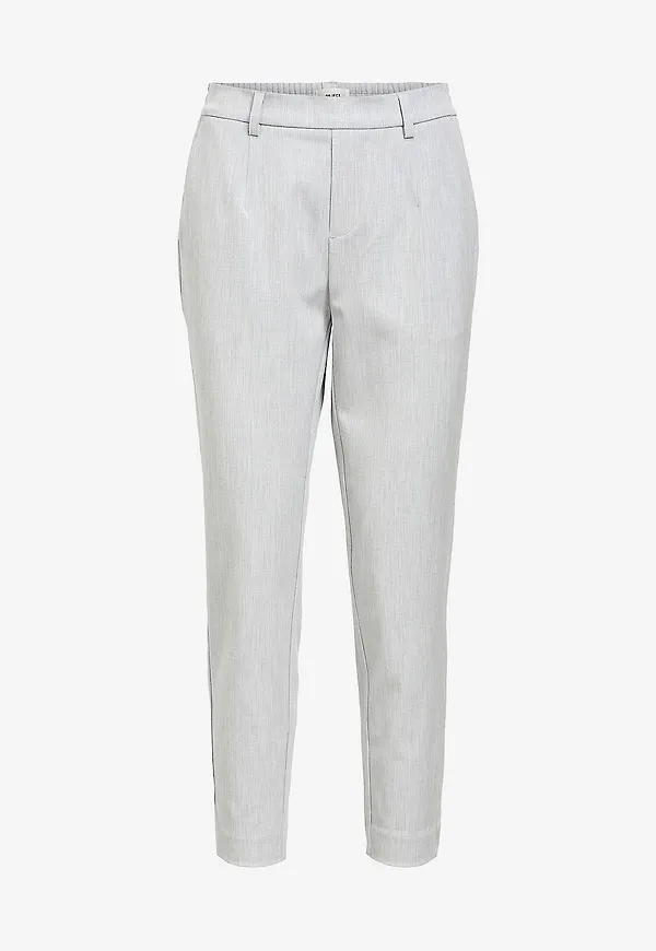 Object - Byxor objLisa Slim Pant - Grå