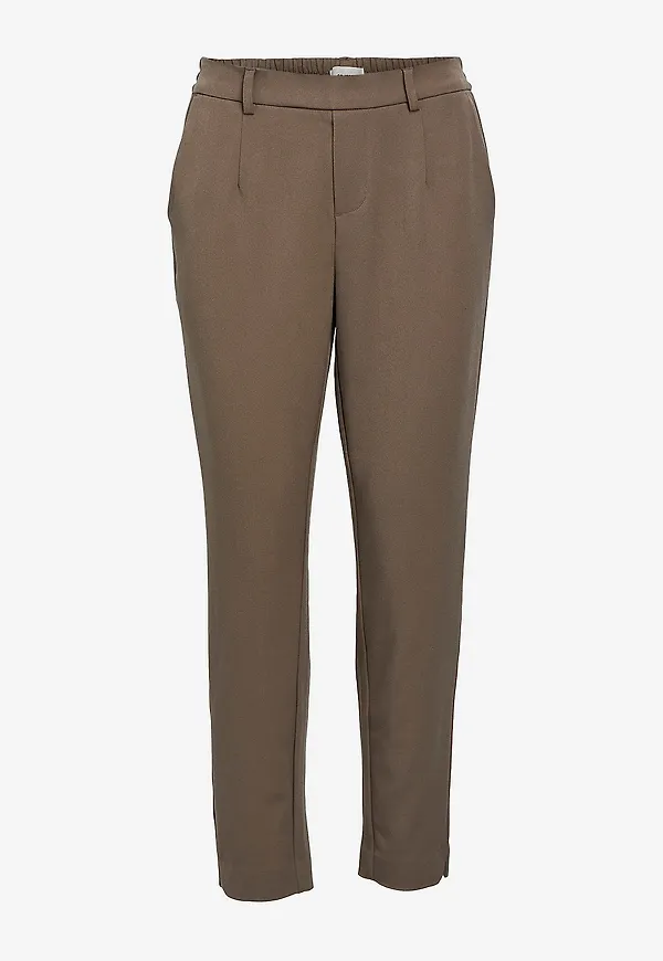 Object - Byxor objLisa Slim Pant - Brun