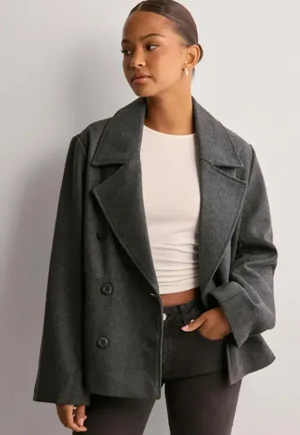 OBJECT - Grå - Objkeily Short Jacket Noos