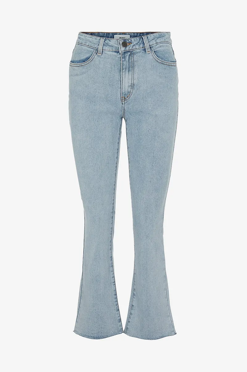 Object - Jeans objMarina Belle Kickflared Denim Jeans - Blå