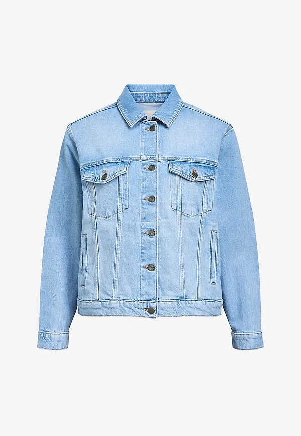 Object - Jeansjacka objEllen RE Denim Jacket - Blå