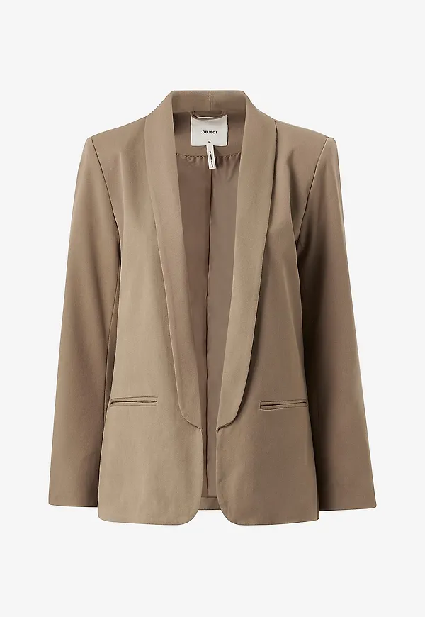 Object - Kavaj objLisa L/S Blazer - Brun