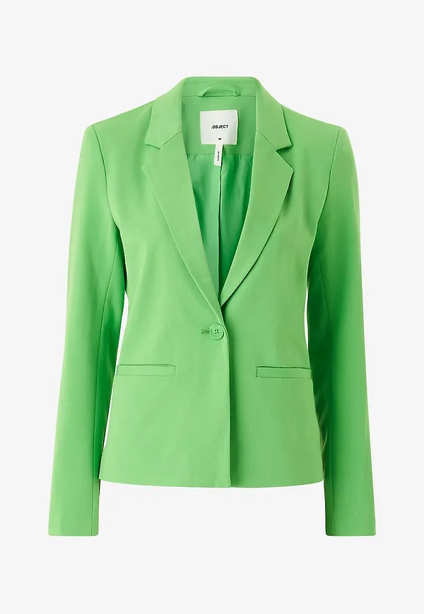 Object - Kavaj objLisa L/S Button Blazer - Grön