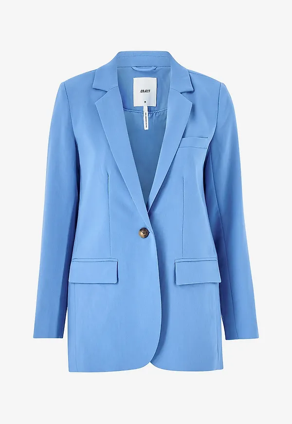Object - Kavaj objSigrid L/S Blazer - Blå
