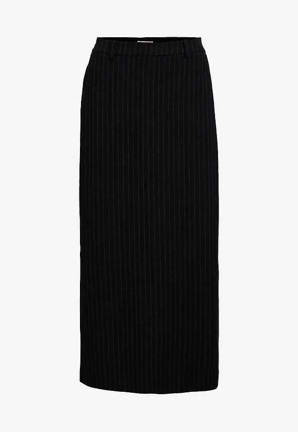 Object - Maxikjol objLisa MW Long Skirt - Svart