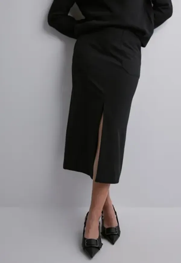 OBJECT - Svart - Objsonne Long Skirt 131