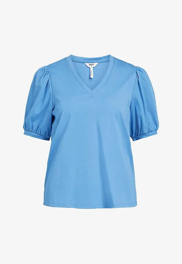 Object - Topp objCaroline S/S Top - Blå