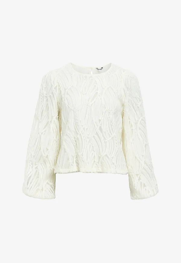 Object - Blus objLucie - Vit