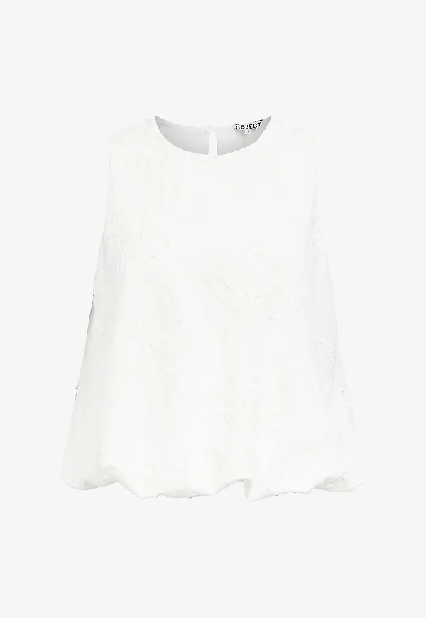 Object - Blus objMinnie - Vit