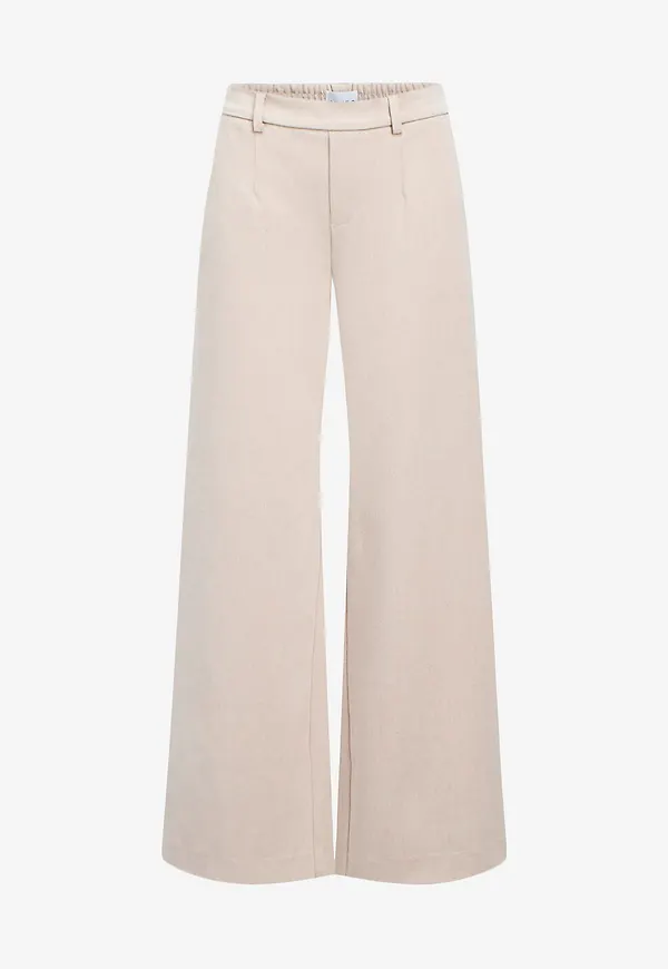 Object - Byxor objLisa Wide Pant - Beige