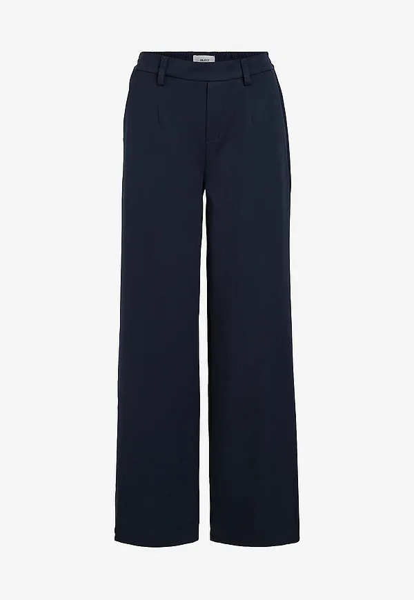 Object - Byxor objLisa Wide Pant - Blå