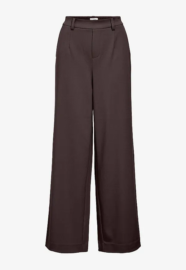 Object - Byxor objLisa Wide Pant - Brun