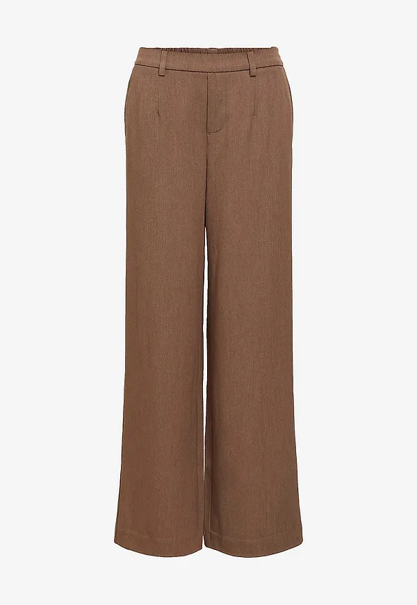 Object - Byxor objLisa Wide Pant - Brun
