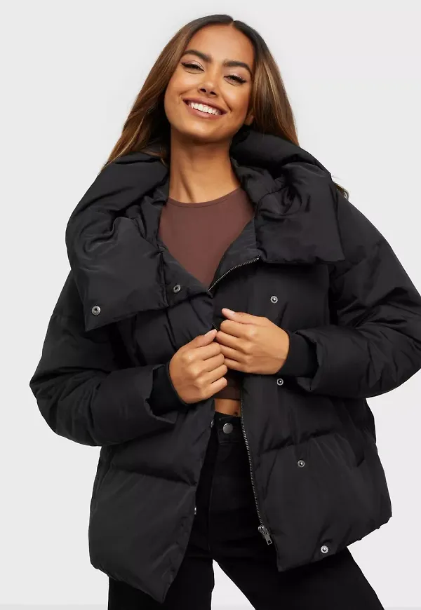 Object Collectors Item - Black - Objlouise Down Jacket Rep