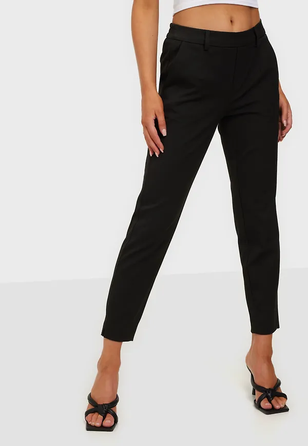 Object Collectors Item - Byxor - Svart - Objlisa Slim Pant Noos - Byxor & Shorts - Pants