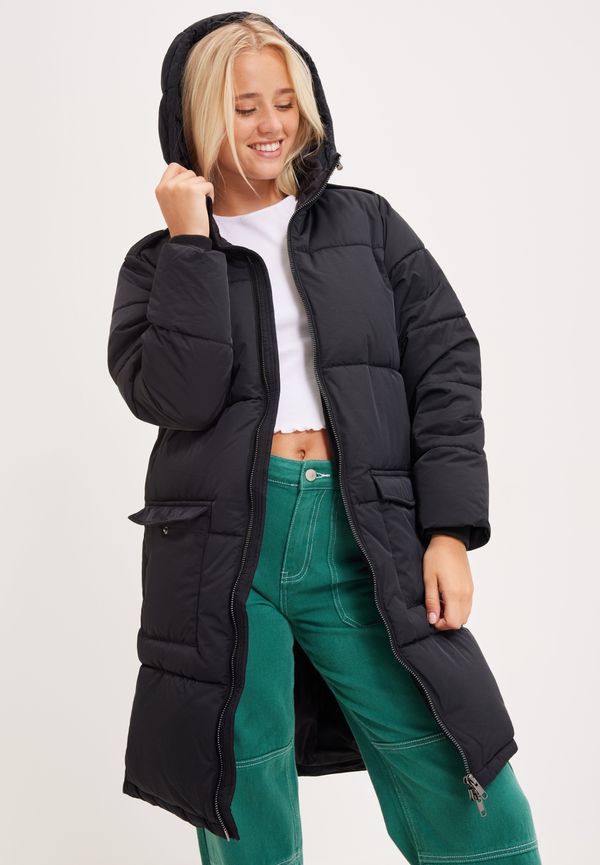 Object Collectors Item - Dunjackor - Svart - Objzhanna L/S Long Jacket Noos - Jackor - Down jackets