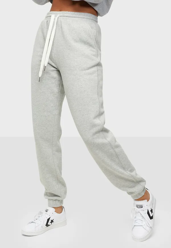 Object Collectors Item - Mjukisbyxor - Light Grey Melange - Objkaisa Sweat Pant Noos - Byxor & Shorts