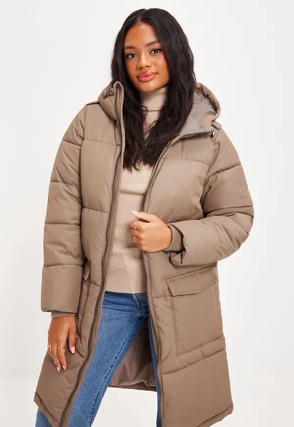 Object Collectors Item - Parkasjackor - Fossil - Objzhanna L/S Long Jacket Noos - Jackor - Parka Jackets