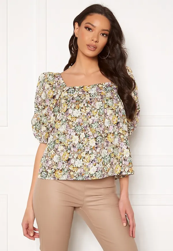 Object Collectors Item Jasia S/S Top Sandshell / Flower 36