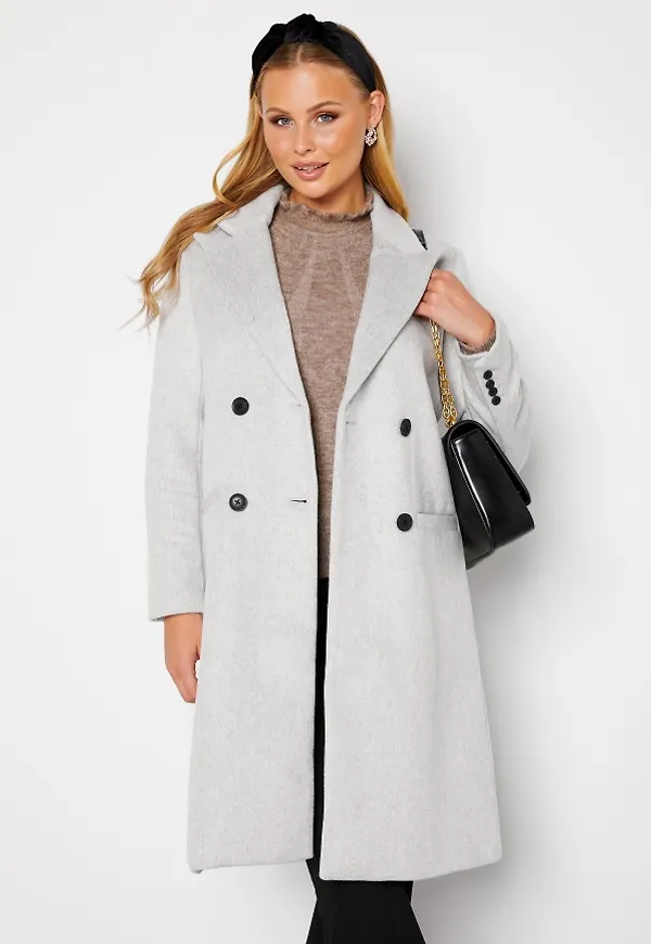Object Collectors Item Linea coat Light Grey Melange 38